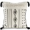 DEKORAČNÍ POVLAK NA POLŠTÁŘ BOHO24 45X45 CM VZOROVANÁ