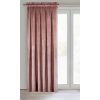 ZATEMŇOVACÍ ZÁVĚS NA PÁSCE ROSA 140X270 CM TMAVĚŘŮŽOVÁ