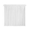 ZÁCLONA NA PÁSCE KLEO 350X145 CM BÍLÁ