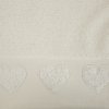 FROTÉ RUČNÍK KAMILA 50X90 CM KRÉMOVÁ