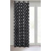 ZATEMŇOVACÍ ZÁVĚS NA KROUŽCÍCH CLARA 135X250 CM VZOROVANÁ