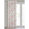 ZÁVĚS NA KROUŽCÍCH KALINA 140X250 CM KVĚTY