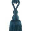 DEKORAČNÍ ŠNŮRA NA ZÁVĚS DIANA TMAVĚTYRKYSOVÁ