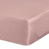 SATÉNOVÉ PROSTĚRADLO DINA 180X200 CM PÚDROVĚ RŮŽOVÉ