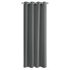 ZÁVĚS NA KROUŽCÍCH RITA 140X250 CM GRAFITOVÁ