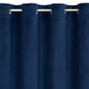 ZATEMŇOVACÍ ZÁVĚS NA KROUŽCÍCH ARIADNA 140X250 CM TMAVĚMODRÁ