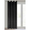 ZATEMŇOVACÍ ZÁVĚS NA KROUŽCÍCH ARIADNA 140X250 CM ČERNÁ