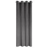 ZATEMŇOVACÍ ZÁVĚS NA KROUŽCÍCH ARIADNA 140X250 CM GRAFITOVÁ