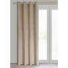 ZATEMŇOVACÍ ZÁVĚS NA KROUŽCÍCH ARIADNA 140X250 CM BÉŽOVÁ