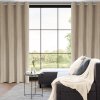 ZATEMŇOVACÍ ZÁVĚS NA KROUŽCÍCH ARIADNA 140X250 CM BÉŽOVÁ