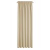 ZÁVĚS NA PÁSCE RITA 140X270 CM BÉŽOVÁ
