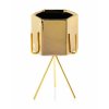 5907600410985 doniczka sashi gold 21 cm