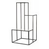 STOJAN NA KVĚTINÁČ KASKADA1 85X40X40 CM ČERNÁ