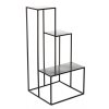 STOJAN NA KVĚTINÁČ KASKADA1 85X40X40 CM ČERNÁ