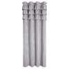 ZÁVĚS NA KROUŽCÍCH AGIS2 140X250 CM STŘÍBRNÁ