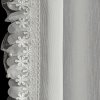 ZÁCLONA NA PÁSCE ELENA, SADA 2 KS 140X270 CM BÍLÁ