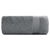 BAVLNĚNÝ RUČNÍK LORITA 70X140 CM TMAVĚŠEDÁ