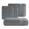 BAVLNĚNÝ RUČNÍK LORITA 70X140 CM TMAVĚŠEDÁ