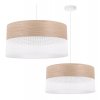 lampa sufitowa wood loftowy zwis wiszacy z drewnianym abazurem