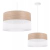 lampa sufitowa wood klasyczny abazur z drewna debowego e27