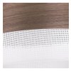 lampa sufitowa wood bialy abazur loft o srednicy 20cm fornir orzechowy