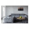 lampa wiszaca wood minimalistyczny abazur z fornirem orzechowym