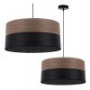 lampa wiszaca wood minimalistyczny abazur z fornirem orzechowym