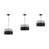 lampa sufitowa wood elegancki abazur z forniru bielony dab e27