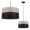 lampa sufitowa wood elegancki abazur z forniru bielony dab e27