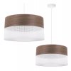 lampa sufitowa wood elegancki zyrandol z naturalnego drewna e27