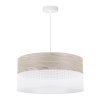lampa wiszaca wood minimalistyczny abazur z fornirem debowym e27