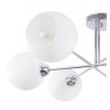 lampa wiszaca asturia sufitowa chrom glamour biale kule do kuchni i salonu