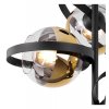 lampa wiszaca ronda czarno zloty zyrandol nad stol i wyspe ringi gwint e27