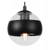 lampa sufitowa toledo pajak loft do salonu i sypialni trzy klosze kule e14