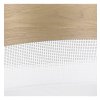 lampa sufitowa wood bialy abazur loft ze zlocistym fornirem debowym 20cm