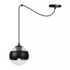 lampa sufitowa typu pajak toledo czarna klosze kule loft gwint e14