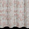 ZÁCLONA NA KROUŽCÍCH SONIA 140X250 CM KVĚTY