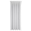 ZÁCLONA NA PÁSCE KIRA3, SADA 2KS 140X270 CM BÍLÁ