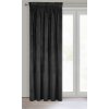 ZATEMŇOVACÍ ZÁVĚS NA PÁSCE RIA 140X270 CM ČERNÁ