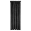 ZATEMŇOVACÍ ZÁVĚS NA PÁSCE RIA 140X270 CM ČERNÁ