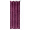 ZATEMŇOVACÍ ZÁVĚS NA KROUŽCÍCH RIA 140X250 CM FIALOVÁ