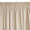 ZATEMŇOVACÍ ZÁVĚS NA PÁSCE VILLA 140X270 CM BÉŽOVÁ