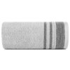 BAVLNĚNÝ RUČNÍK MĚRY (04) 50 X 90 CM STŘÍBRNÝ