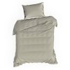 SATÉNOVÉ POVLEČENÍ NOVA3 160X200 CM, 2KS 70X80 CM BÉŽOVÉ