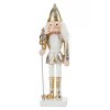 VÁNOČNÍ DEKORAČNÍ FIGURKA NUTCRACKER 20 CM ZLATÁ