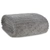 ŽAKÁROVÁ DEKA LISA 200X220 CM ŠEDÁ