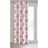 ZÁVĚS NA KROUŽCÍCH CECILY 140X250 CM KVĚTY