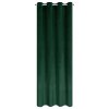 ZATEMŇOVACÍ ZÁVĚS NA KROUŽCÍCH ARIADNA 140X250 CM TMAVĚZELENÁ