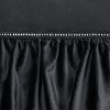 ZATEMŇOVACÍ ZÁVĚS NA PÁSCE CARLI 140X270 CM ČERNÁ