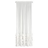 ZATEMŇOVACÍ ZÁVĚS NA PÁSCE CARLI 140X270 CM BÍLÁ